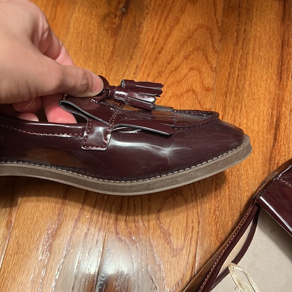 dark red burgundy mocassins - Picture 8 of 9